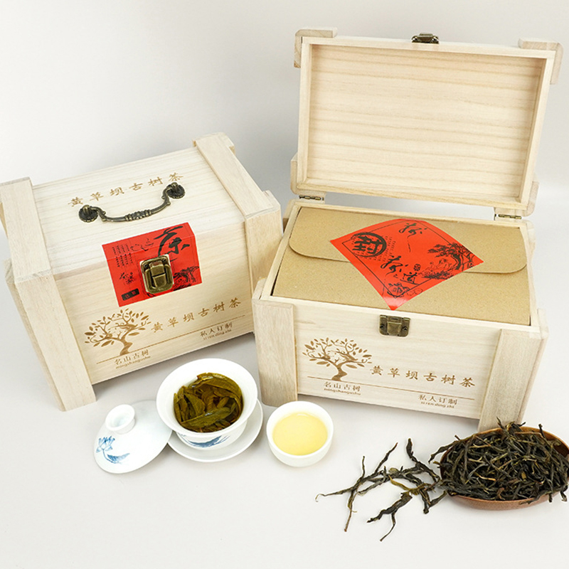 High end packaging for ancient tree tea